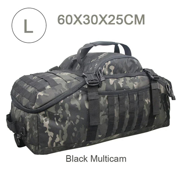 BowLift | Large Tactical Travel Bag and Backpack - TrailTrek Duffle
