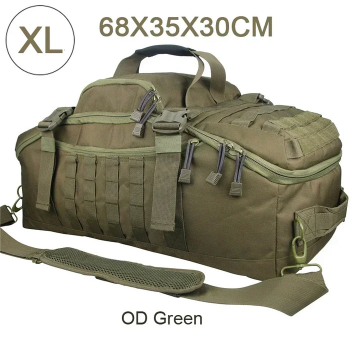 BowLift | Large Tactical Travel Bag and Backpack - TrailTrek Duffle