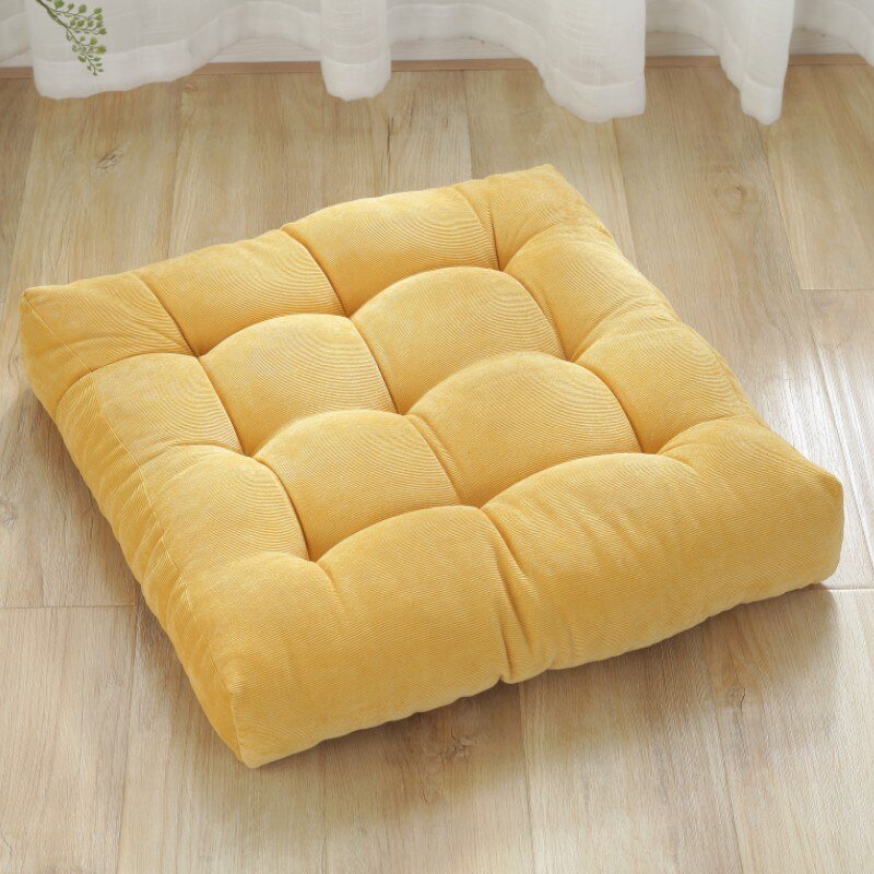 BowLift | Large thick super soft corduroy floor cushion