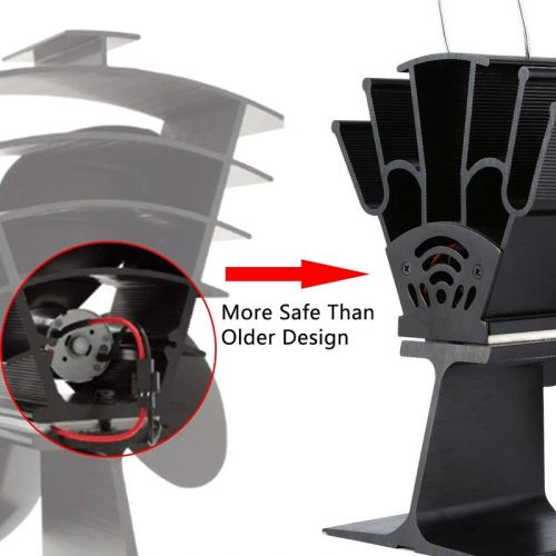 BowLift | Heat Powered Fireplace Fan - Heat Your Home More Efficiently!