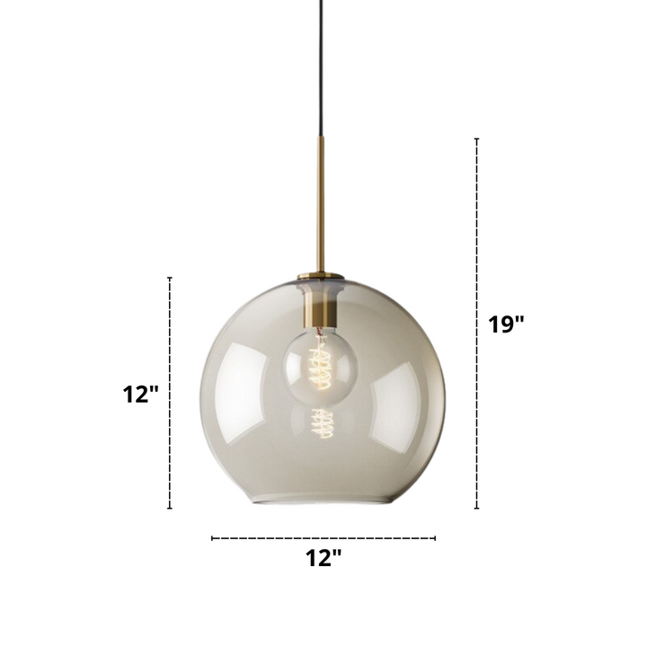 Modern Glass Hanging Lamps | Bowlift
