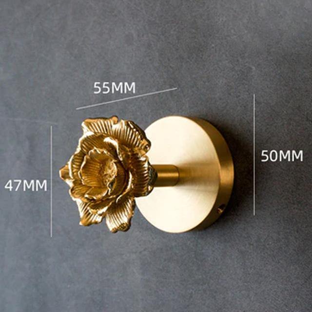 BowLift | Gold Brass Wall Hooks – Handmade Animal Designs for Stylish Wall Decoration