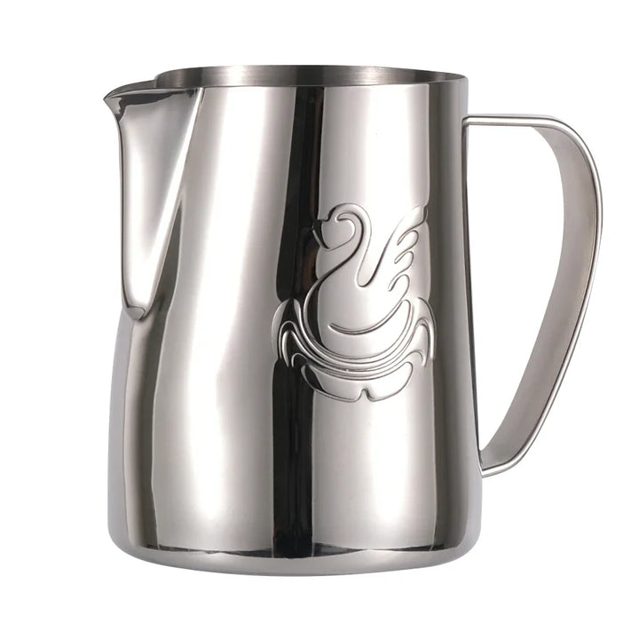 Latte Art Milk Jug Swan Spout Espresso Frothing Stainless steel Pitcher | Bowlift