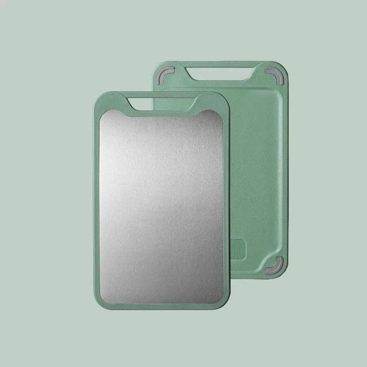 BowLift | Lattea – Double Sided Stainless Steel Cutting Board with Non-Stick Surface