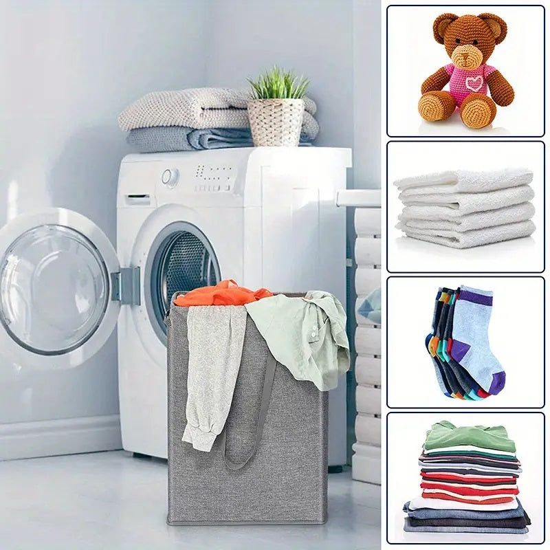 BowLift | 45L Slim Laundry Hamper with Lid