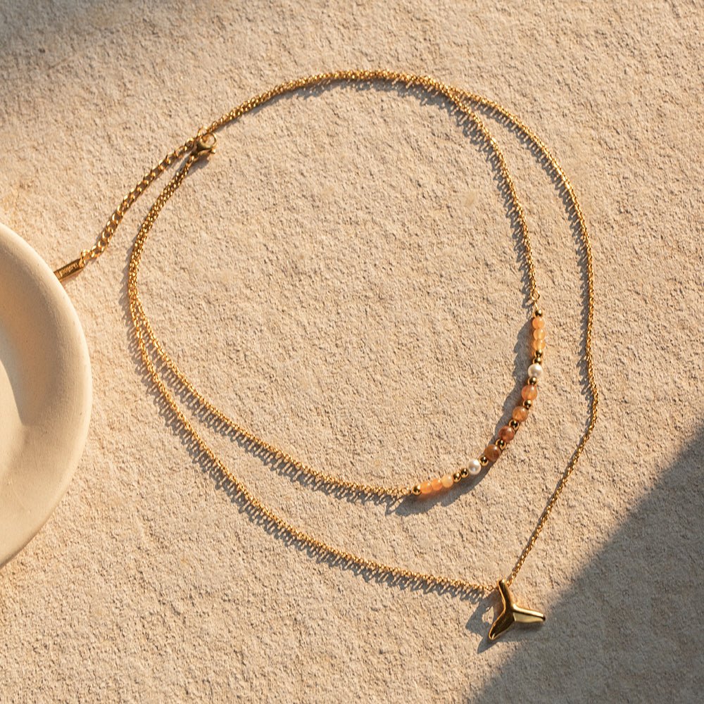 BowLift | Layered Natures Whale Lux Necklaces