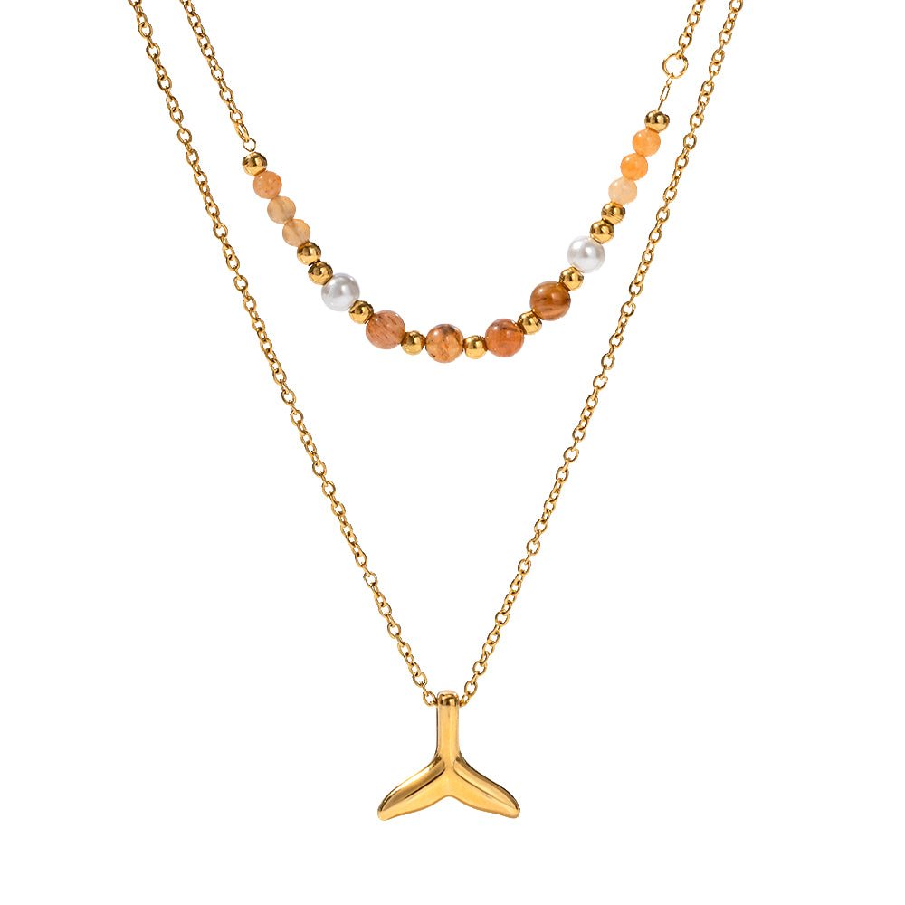 BowLift | Layered Natures Whale Lux Necklaces