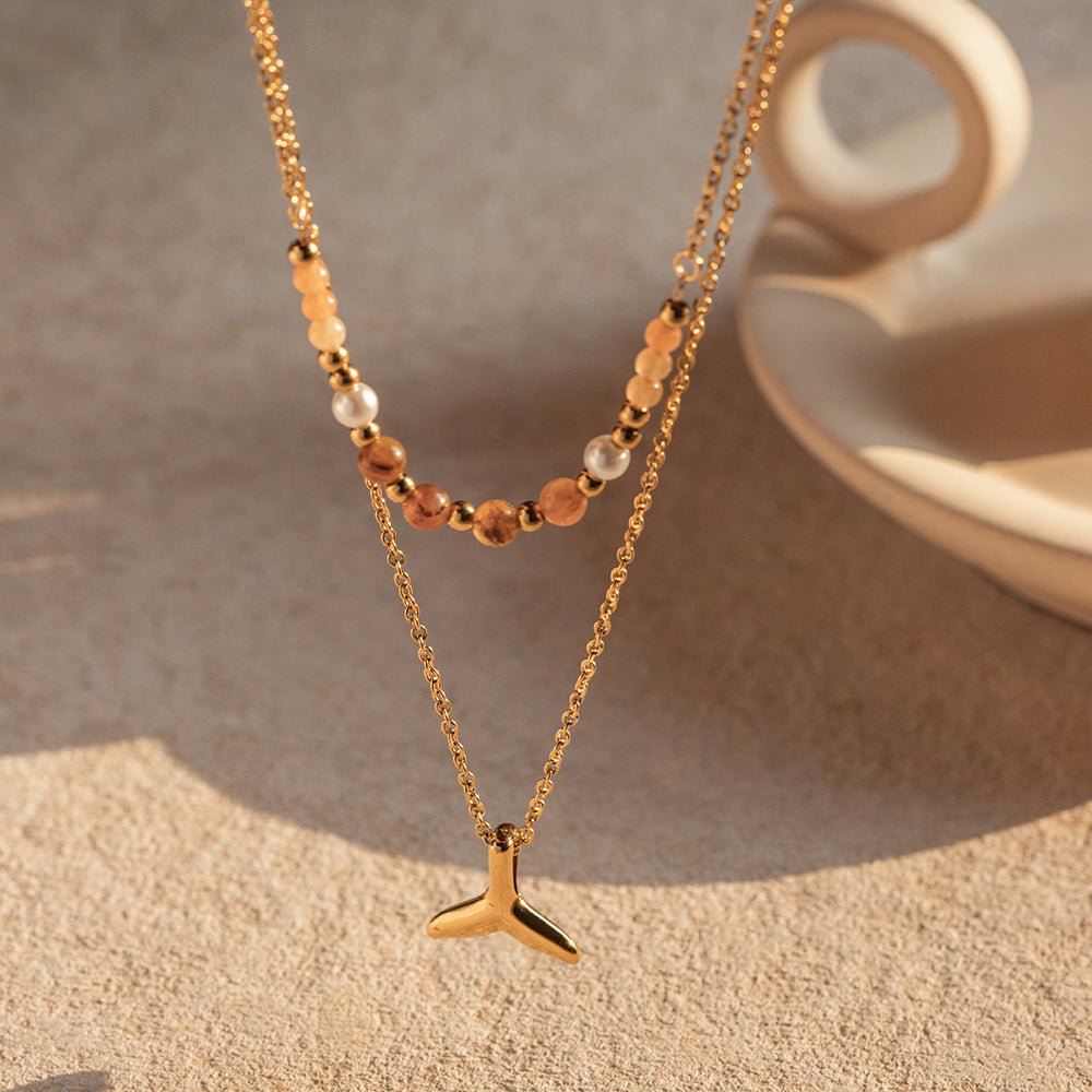BowLift | Layered Natures Whale Lux Necklaces