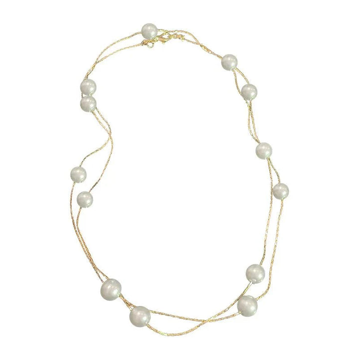 BowLift | Layered Pearl Classy Choker Necklace
