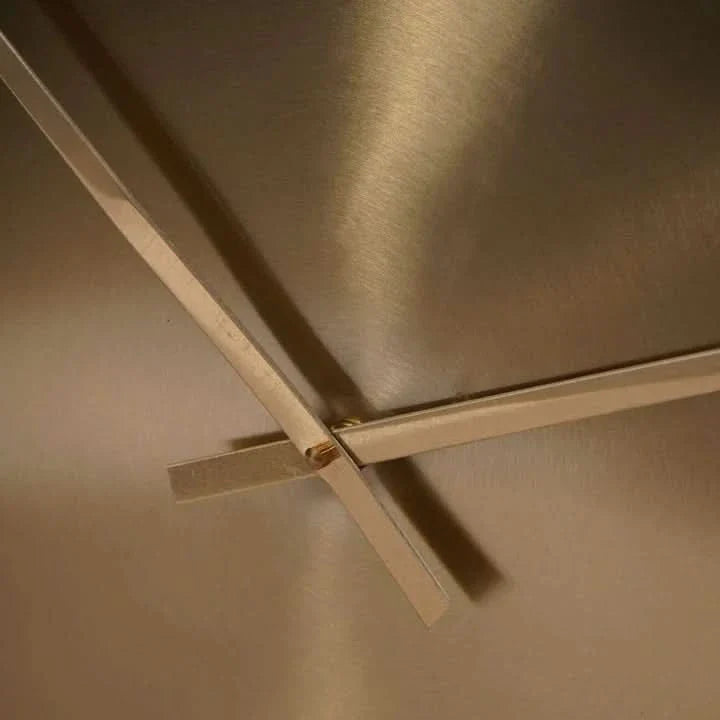 BowLift | Sloa - Elegant Wall Clock in Brass and Black