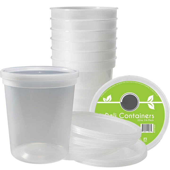 BowLift | Leak-proof Deli Containers with Lids – 30 Pieces