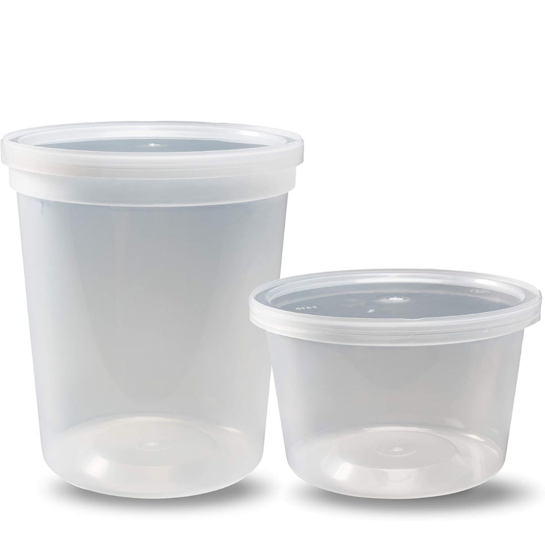 BowLift | Leak-proof Deli Containers with Lids – 30 Pieces