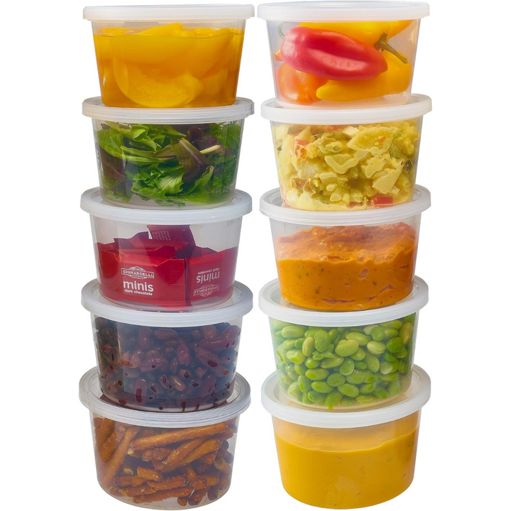 BowLift | Leak-proof Deli Containers with Lids – 30 Pieces