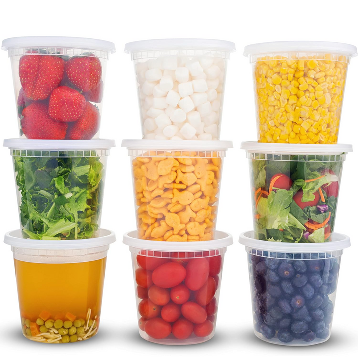 BowLift | Leak-proof Deli Containers with Lids – 30 Pieces