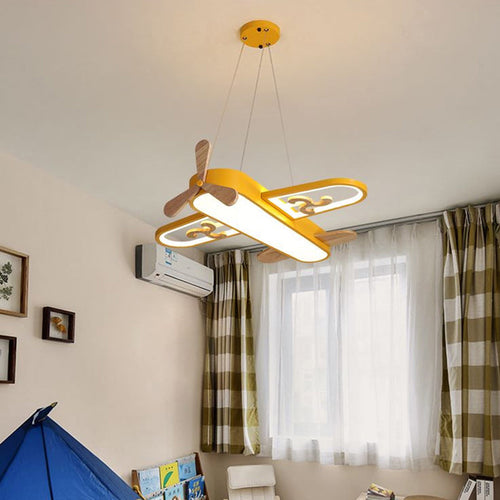 BowLift | LED Airplane Children's Room Pendant Lamp - SkyFlyer