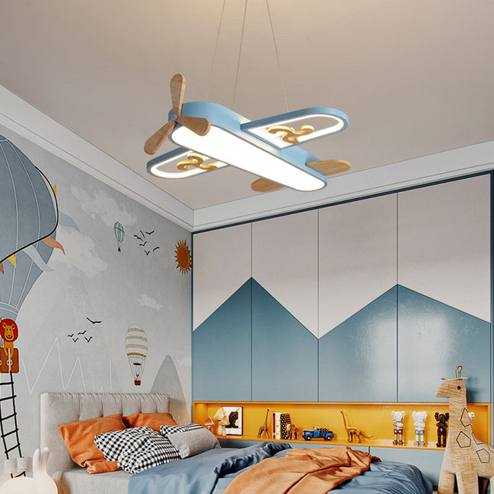 BowLift | LED Airplane Children's Room Pendant Lamp - SkyFlyer