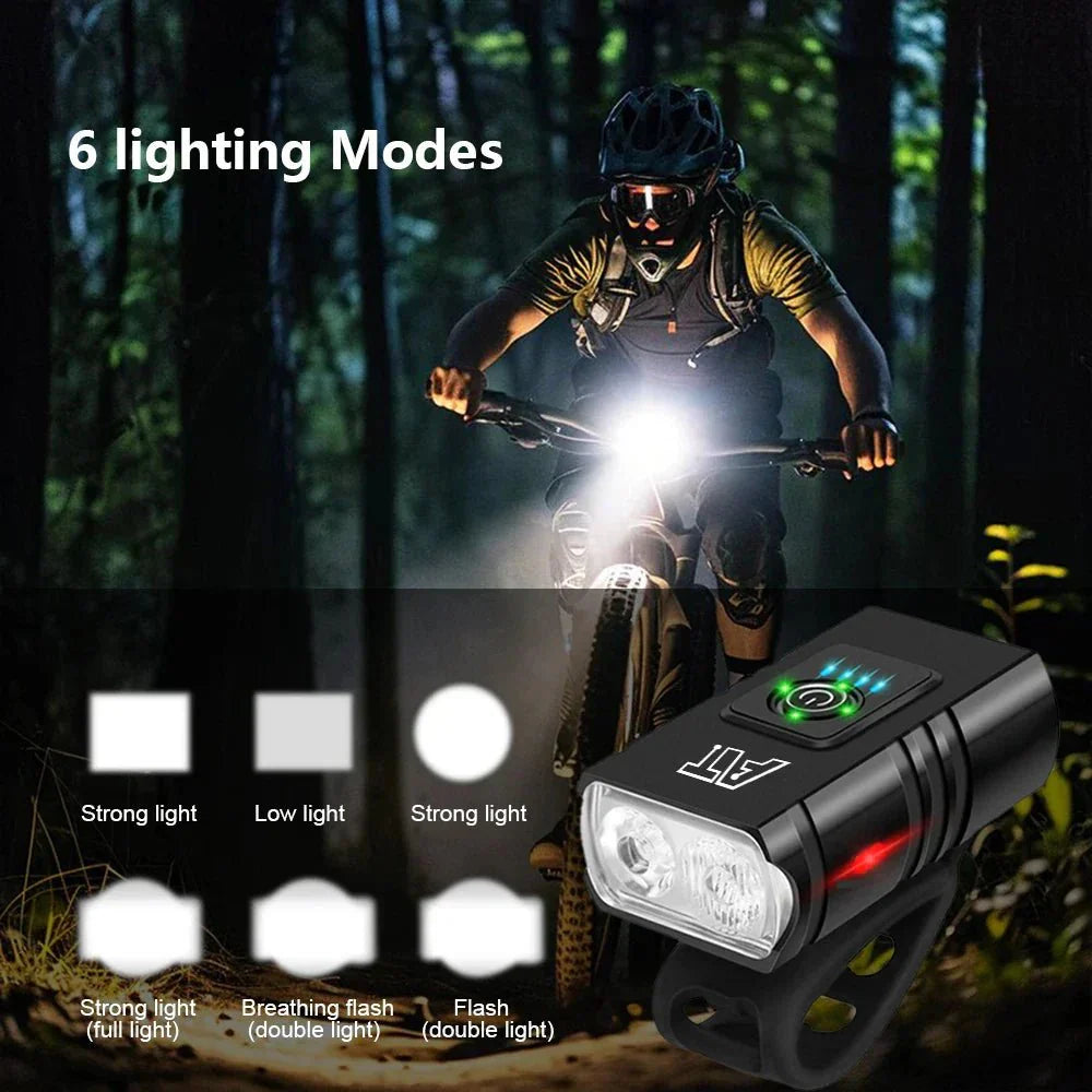 BowLift | LED Bike Light – Rechargeable bike light with 6 modes for optimal visibility & safety
