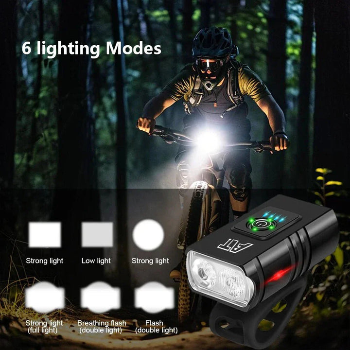 BowLift | LED Bike Light – Rechargeable bike light with 6 modes for optimal visibility & safety