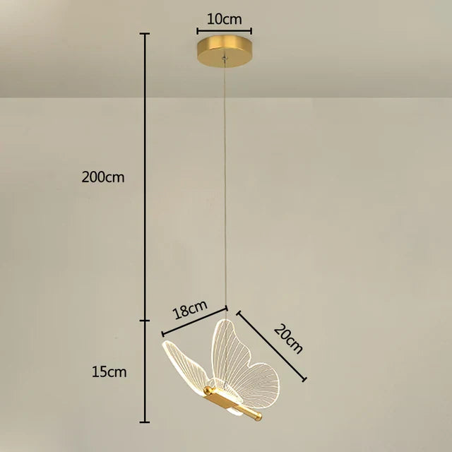 BowLift | LED Butterfly Pendant Lights - ButterLuxe