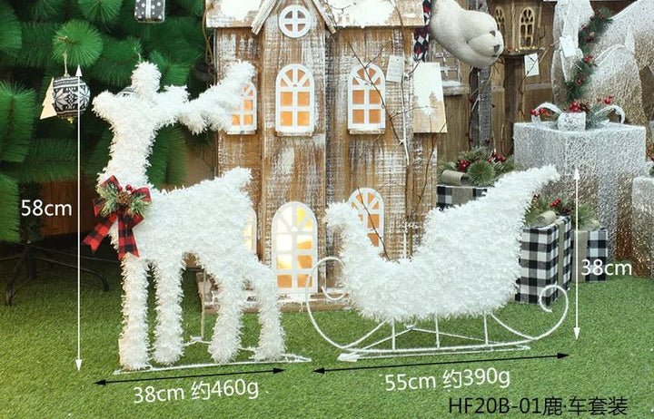 BowLift | LED Christmas Christmas Tree, Snowman or Gift Box Decoration – Snowman & Fawn Tree Decorations, Perfect Holiday Ornaments & New Year Gifts