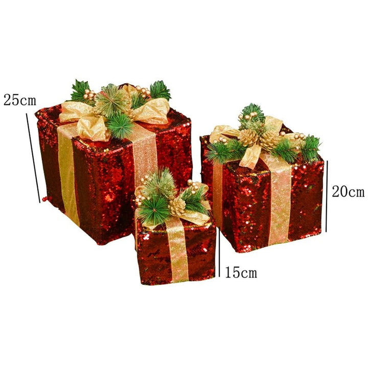 BowLift | LED Christmas Christmas Tree, Snowman or Gift Box Decoration – Snowman & Fawn Tree Decorations, Perfect Holiday Ornaments & New Year Gifts