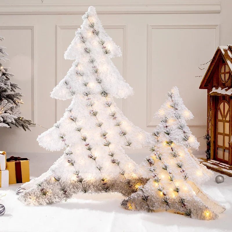 BowLift | LED Christmas Christmas Tree, Snowman or Gift Box Decoration – Snowman & Fawn Tree Decorations, Perfect Holiday Ornaments & New Year Gifts