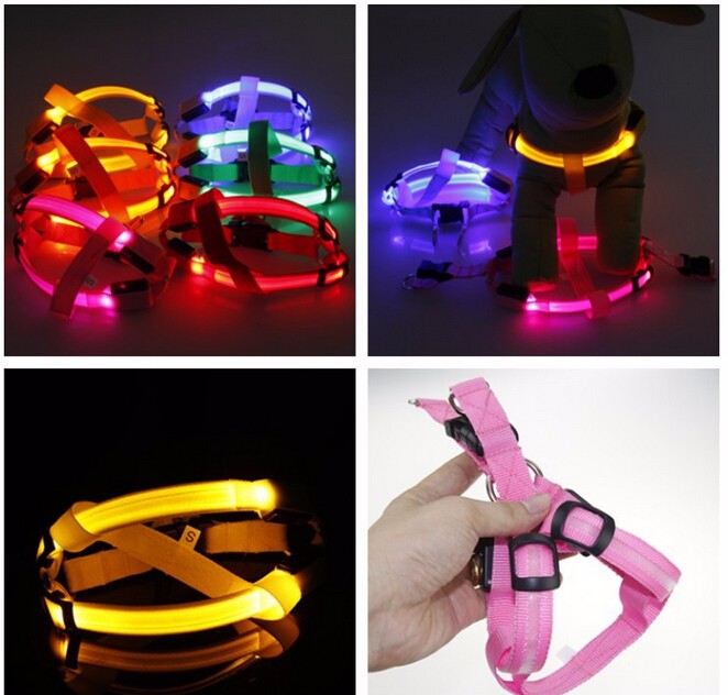 LED Dog Harness - Glow&Go Bowlift