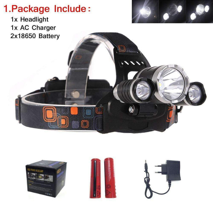 BowLift | Linterna frontal 13000LM LED Headlamp