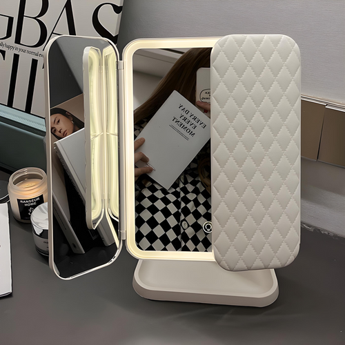 BowLift | LED Makeup Mirror with 3 Light Modes and Magnification