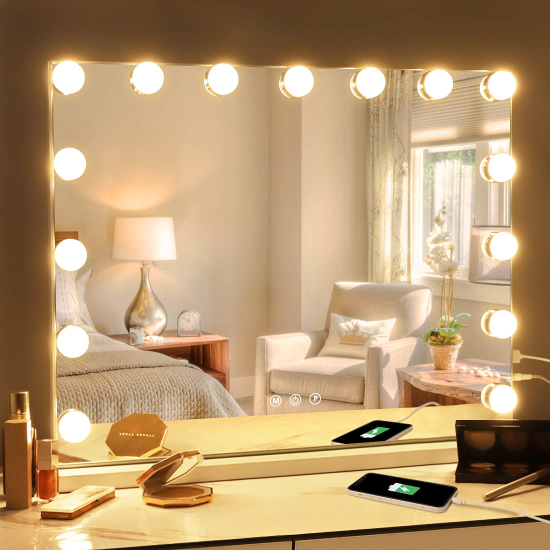 BowLift | LED Bathroom Mirror Vanity Lights
