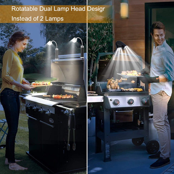 LED Portable BBQ Grill Light Lights Lamp with Handle Mount Clip | Bowlift