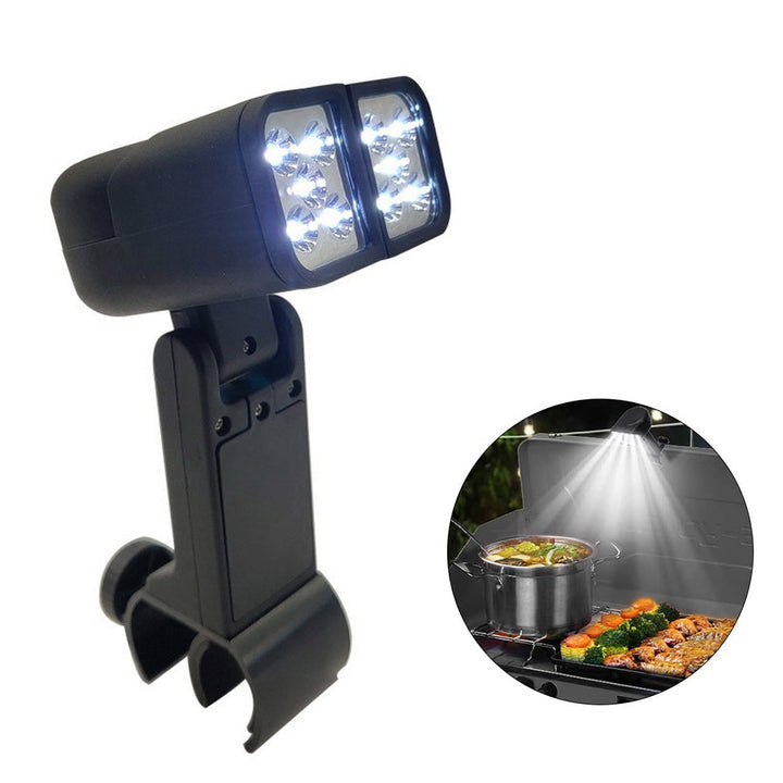 LED Portable BBQ Grill Light Lights Lamp with Handle Mount Clip | Bowlift