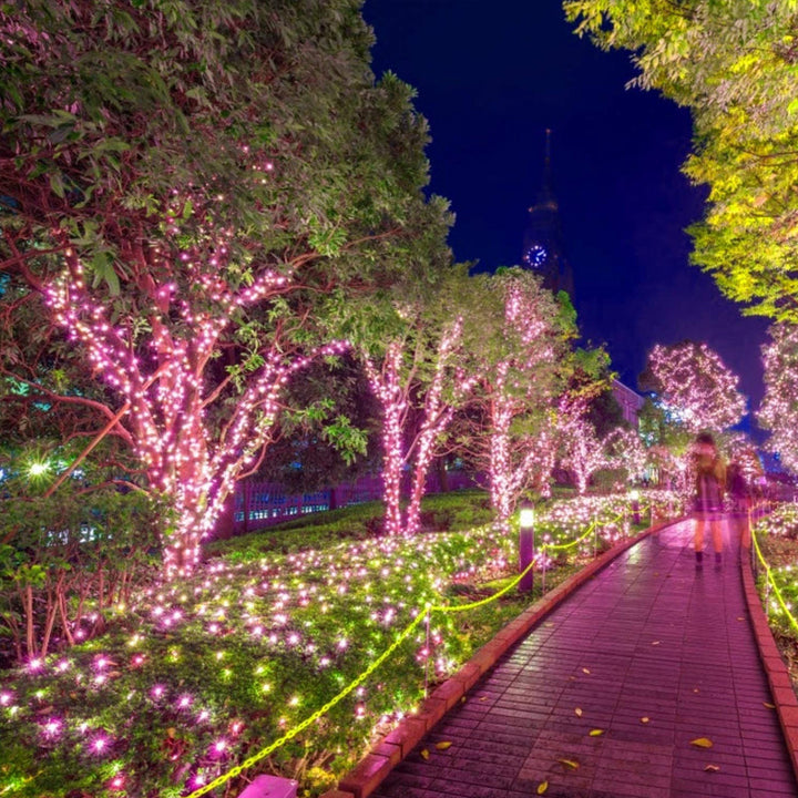 BowLift | Solar string lights for outdoor use | Waterproof solar garden lights