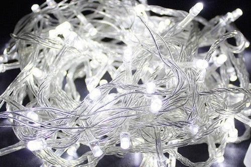 LED string lights solar-powered with 100 LED (multiple colors) - 9 meters | Bowlift