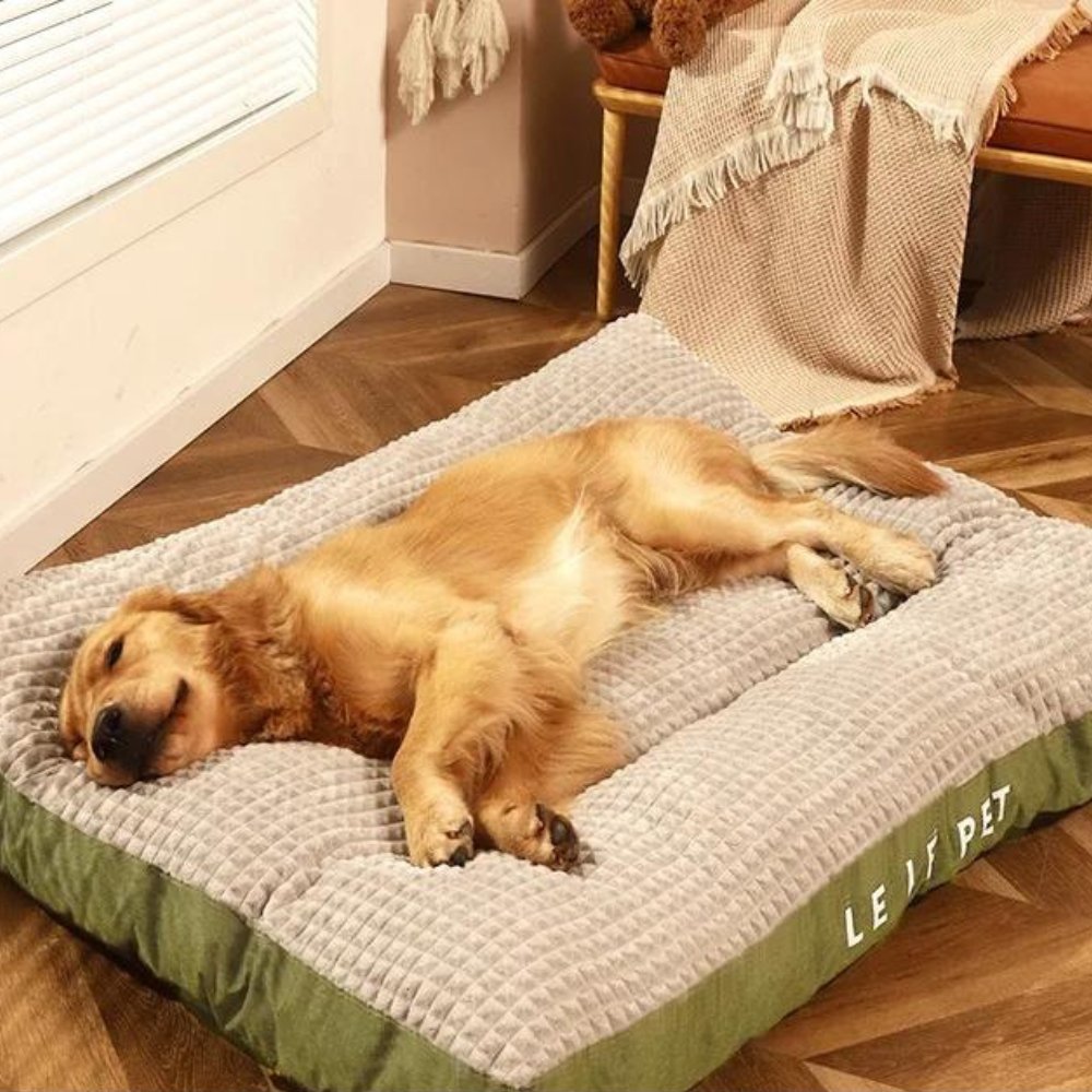 LelePet • Fleece Dog Bed - Dog Bed - BowLift