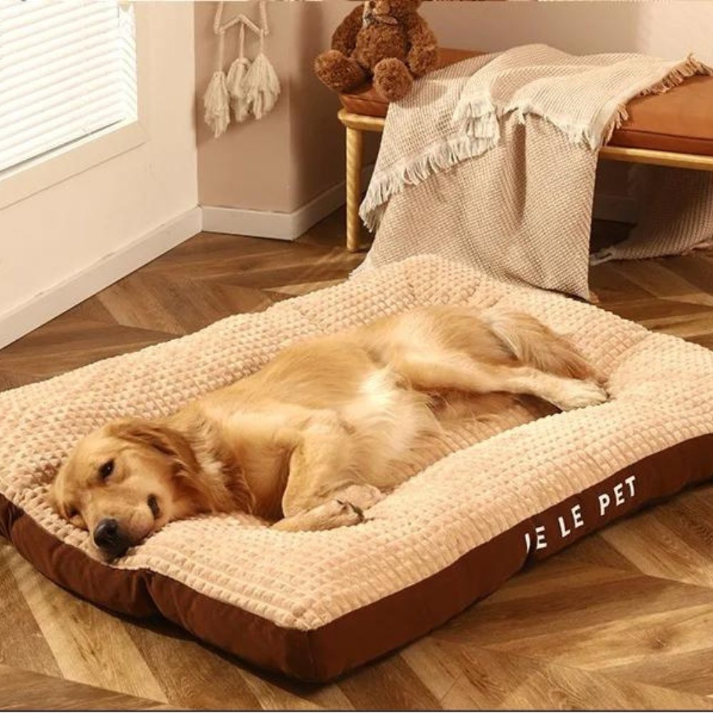 LelePet • Fleece Dog Bed - Dog Bed - BowLift