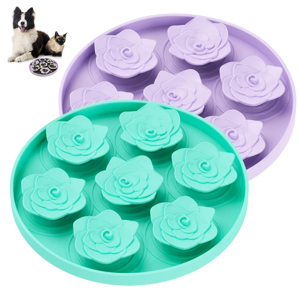 LickMat • Dog Feeding Bowl Slow - Dog Feeding Bowl Slow - BowLift