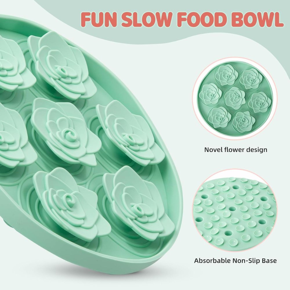 LickMat • Dog Feeding Bowl Slow - Dog Feeding Bowl Slow - BowLift