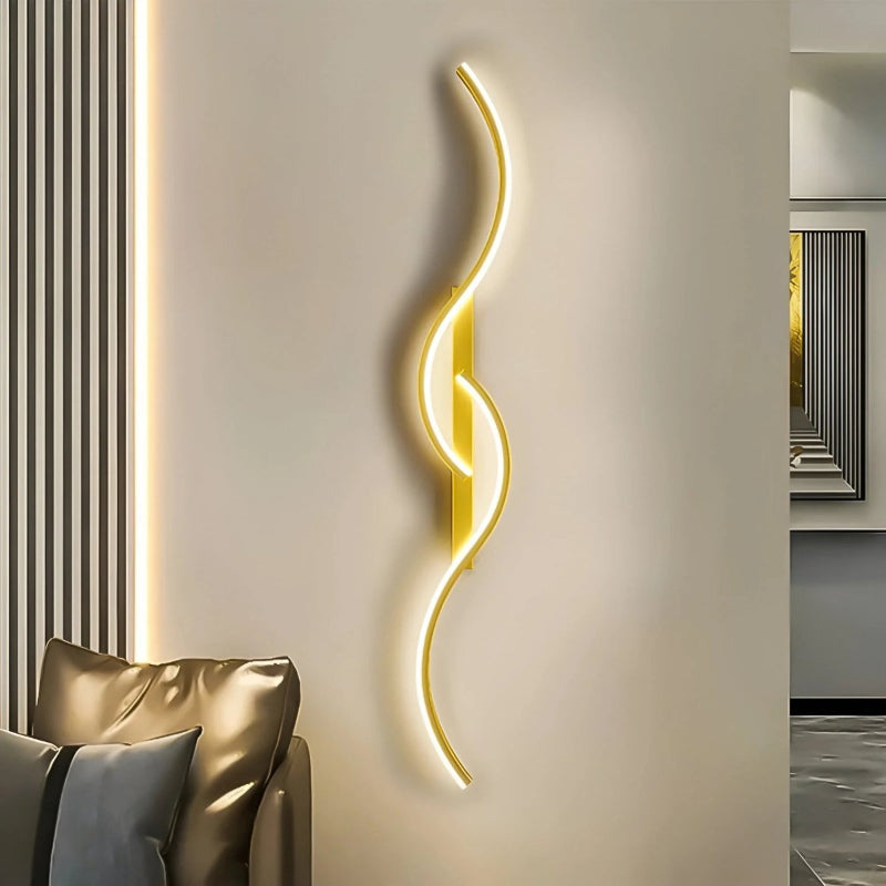 BowLift | LINEALUX – Curved LED Wall Sconce for Modern Ambient Lighting