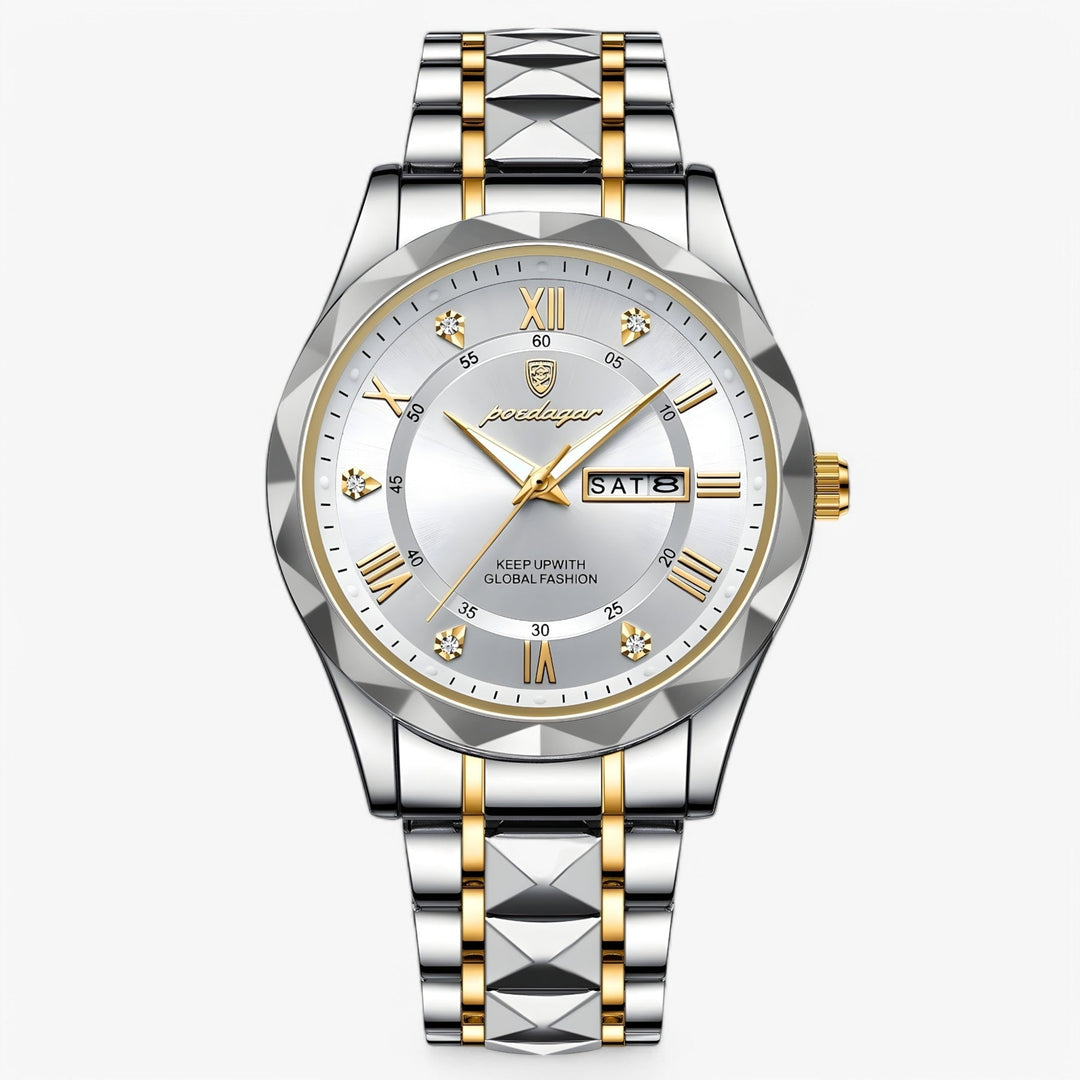 Men's Automatic Watch Classic Leather Band 40mm | Bowlift