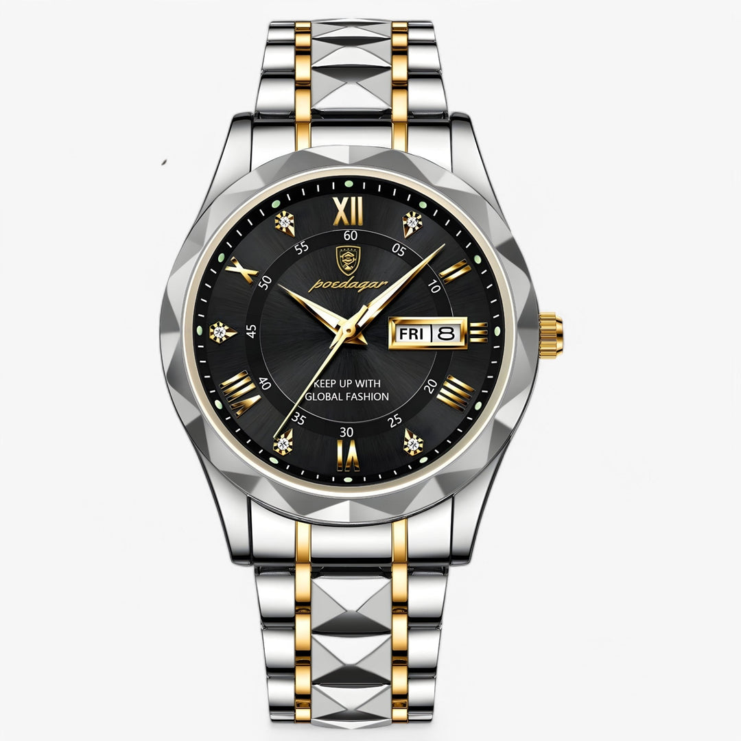 Men's Automatic Watch Classic Leather Band 40mm | Bowlift