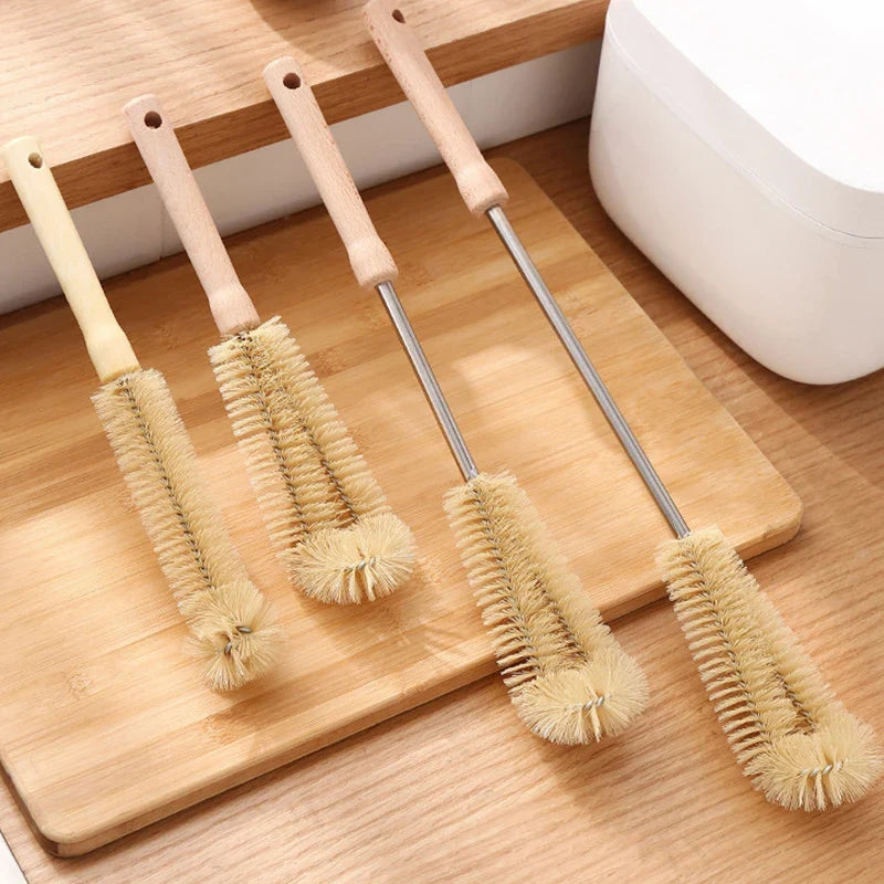 BowLift | Long-Handled Wooden Bottle Brush – Elvo – (2+1 FREE)