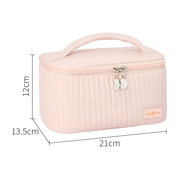 BowLift | Velaviva Cosmetic Bag Travel | Elegant & Water-Resistant | PU Leather | Plenty of Space & Protection for Your Beauty Essentials