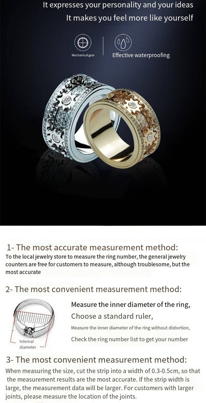 BowLift | Lucky Turn Zircon Ring