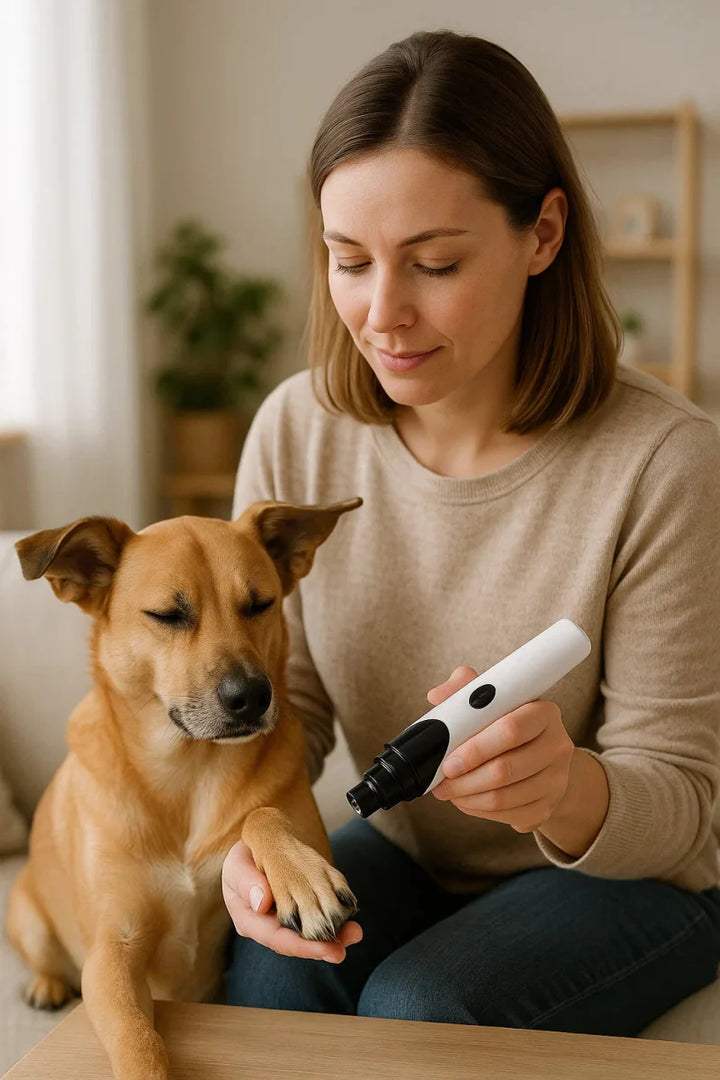 BowLift | LUCKYNAIL – Quiet Electric Pet Nail Grinder with USB Rechargeable Power