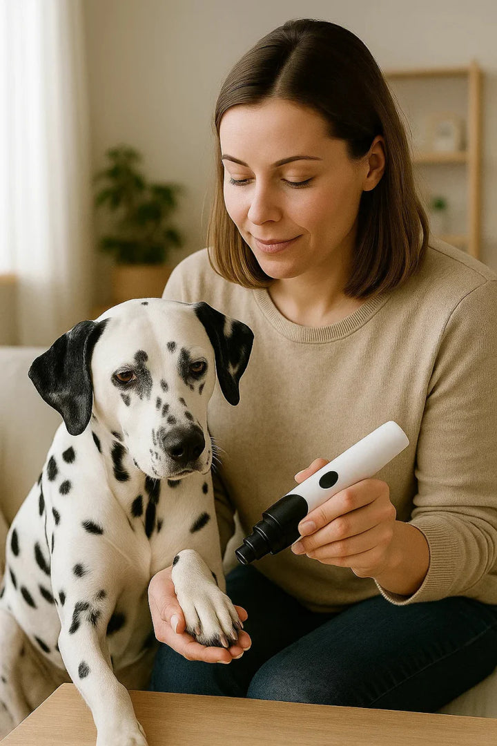 BowLift | LUCKYNAIL – Quiet Electric Pet Nail Grinder with USB Rechargeable Power