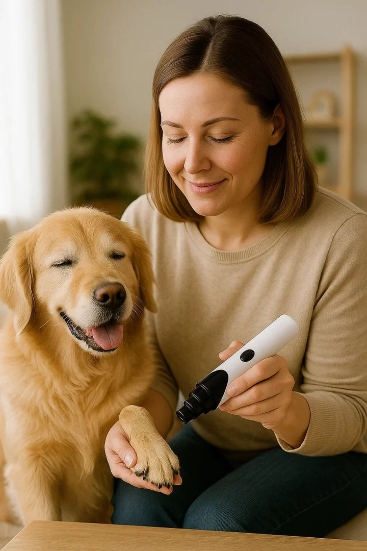 BowLift | LUCKYNAIL – Quiet Electric Pet Nail Grinder with USB Rechargeable Power