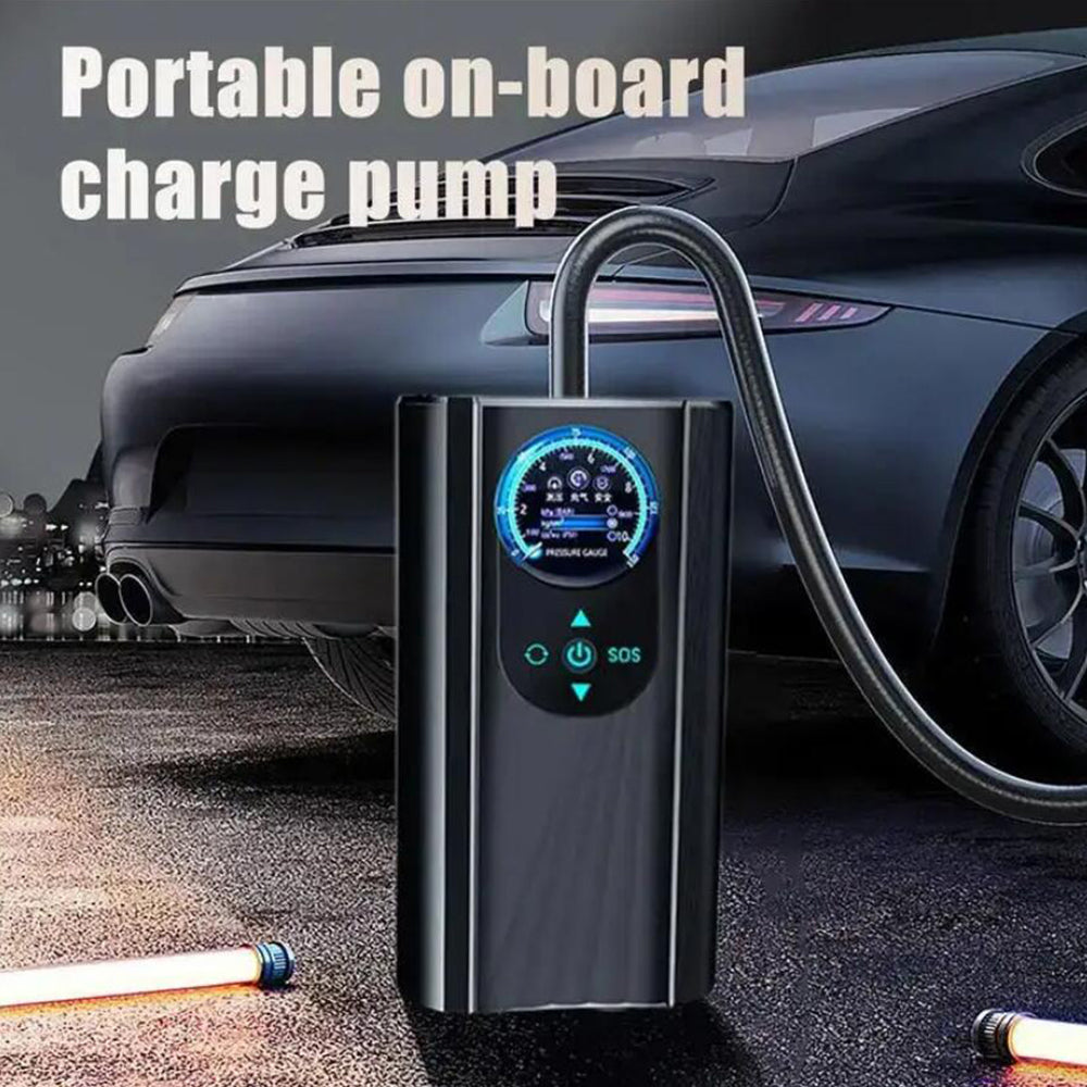 Air compressor (Turbo) with pressure gauge | Bowlift