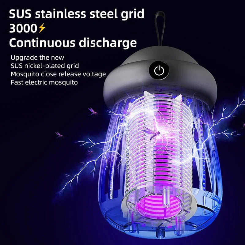 BowLift | SilentZap – Silent UV Mosquito Killer Lamp for Indoor & Outdoor Use