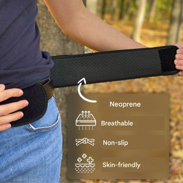 BowLift | Lumbar and Pelvic Support Belt - FlexAlign